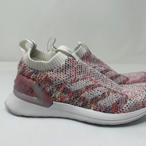 Adidas Rapidrun Laceless Kids Knit Sneakers Size 5 Girls Comfort Shoes